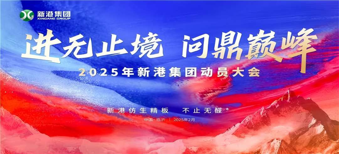 進(jìn)無止境，問鼎巔峰！2025年新港集團(tuán)動(dòng)員大會(huì)成功召開！